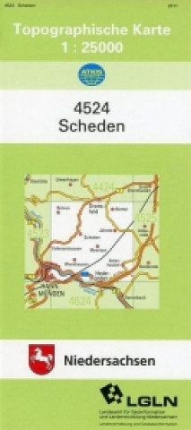 Scheden 1 : 25 000. (TK 4524/N)