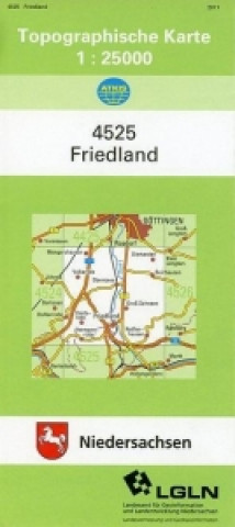 Friedland 1 : 25 000. (TK 4525/N)