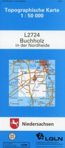 Buchholz in der Nordheide 1 : 50 000. (TK 2724/N)