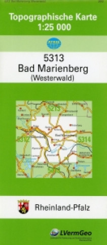 Bad Marienberg (Westerwald.) 1 : 25 000