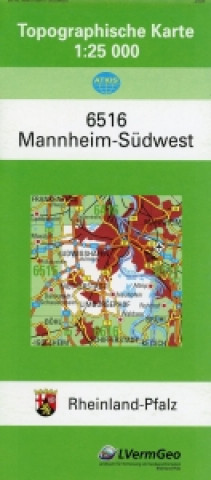 Mannheim Südwest 1 : 25 000