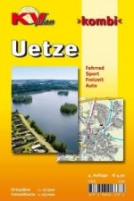 Uetze, KVplan, Radkarte/Freizeitkarte/Stadtplan, 1:25.000 / 1:12.500