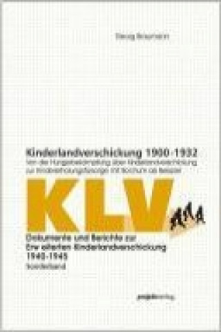 Braumann, G: Kinderlandverschickung 1900-1932