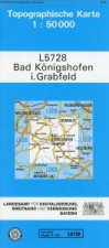 Bad Königshofen im Grabfeld 1 : 50 000
