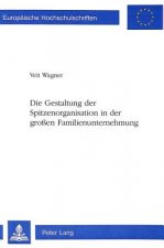 Die Gestaltung der Spitzenorganisation in der groen Familienunternehmung