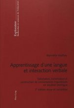 Apprentissage d'une langue et interaction verbale