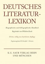 Deutsches Literatur-Lexikon, Erganzungsband II, Bernfeld - Christen