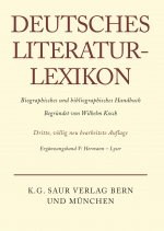 Deutsches Literatur-Lexikon, Erganzungsband V, Hermann - Lyser