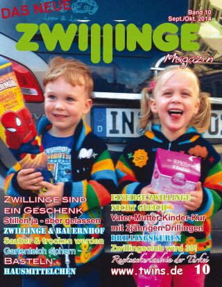 Das neue Zwillinge Magazin Sept./Okt. 2014