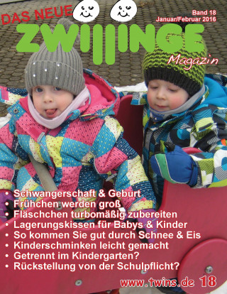 Das neue Zwillinge Magazin Jan./Feb. 2016