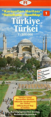 Türkei 1. 1 : 500 000. ReiseKarte