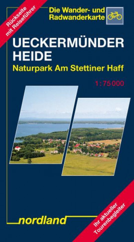 Deutsche Ostseeküste 08. Ueckermünder Heide / Oderhaff 1 : 75 000