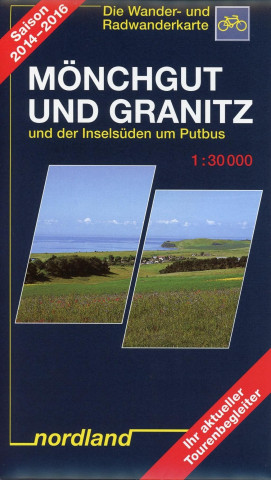 Mönchgut und Granitz 1 : 30 000. Rad- und Wanderkarte