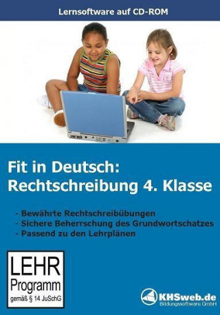 Fit in Deutsch: Rechtschreibung. 4. Klasse. CD-ROM für Windows 95/98/NT/Me/2000/XP