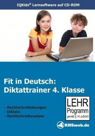 Fit in Deutsch: Diktattrainer. 4. Klasse. CD-ROM für Windows 95/98/NT/ME/2000/XP