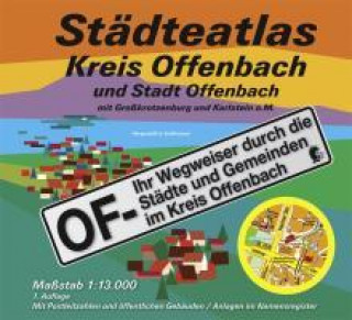 Kreis Offenbach und Stadt Offenbach Städteatlas 1 : 13 000
