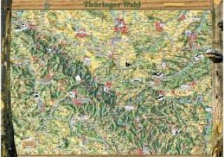 Thüringer Wald Plano Ferienkarte