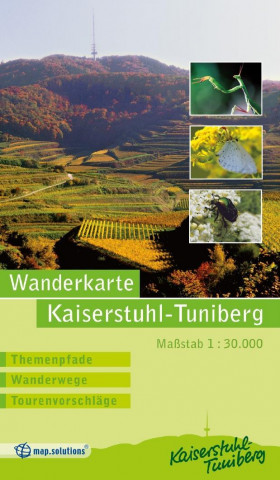 Kaiserstuhl-Tuniberg 1:30 000 Wanderkarte