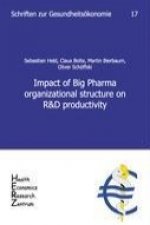 Impact of Big Pharma organisational structure on R&D productivity