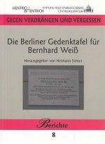 Die Berliner Gedenktafel für Bernhard Weiß