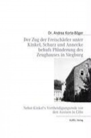 Der Zug der Freischärler unter Kinkel, Schurz und Annecke behufs Plünderung des Zeughauses in Siegburg
