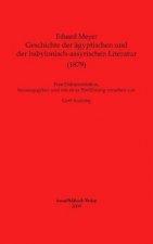 Geschichte der ägyptischen und der babylonisch-assyrischen Literatur
