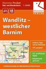 Klemmer Pocket Rad- und Wanderkarte Wandlitz - westlicher Barnim 1 : 50 000