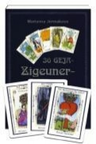 36 Geja-Zigeunerkarten mit Buch