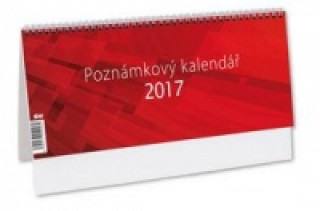 Poznámkový kalendář - stolní kalendář 2017