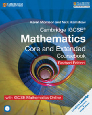 Cambridge IGCSE (R) Mathematics Core and Extended Coursebook with CD-ROM and IGCSE Mathematics Online Revised Edition
