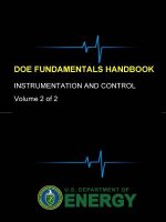 Doe Fundamentals Handbook - Instrumentation and Control (Volume 2 of 2)