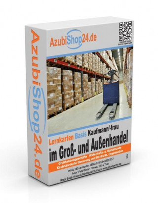 AzubiShop24.de Basis-Lernkarten Kaufmann / Kauffrau im Groß- und Außenhandel
