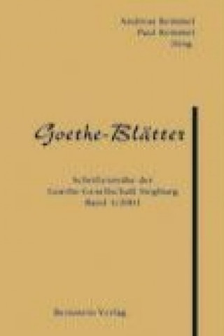 Goethe-Blätter