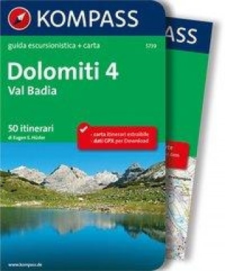 Dolomiti 04. Val Badia. Italienische Ausgabe.