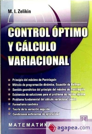 Control óptimo y cálculo variacional