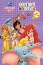 Disney Sevimli Dostlar Cikartmali Boyama Kitabi