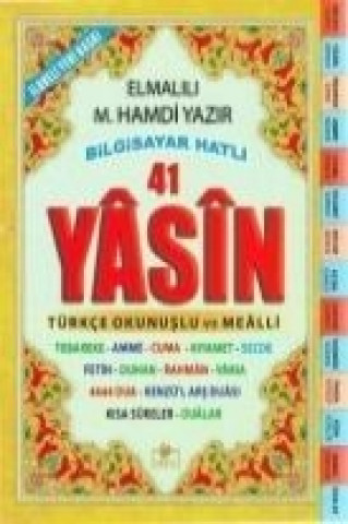 Yasin-i Serif Orta Boy Türkce Fihristli