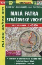 Malá Fatra, Strážovské vrchy 1:40 000