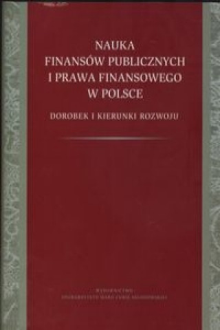 Nauka finansow publicznych i prawa finansowego w Polsce