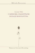 O rzekomej, sfalszowanej donacji Konstantyna