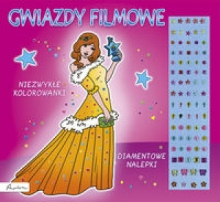 Gwiazdy filmowe Niezwykle kolorowanki Diamentowe nalepki