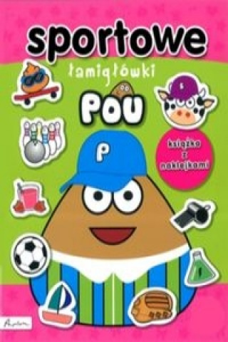 POU. Sportowe lamiglowki Ksiazka z naklejkami