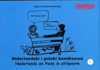 Niderlandzki i polski komiksowo z plyta CD
