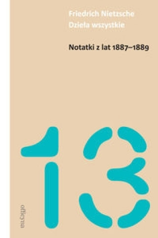 Notatki z lat 1887-1889 Dziela wszystkie Tom 13