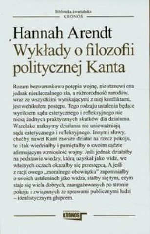 Wyklady o filozofii politycznej Kanta