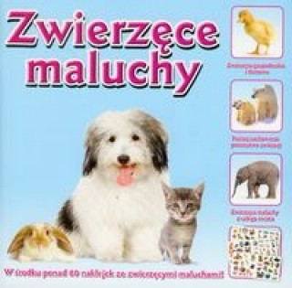 Mini encyklopedia z naklejkami Zwierzece maluchy