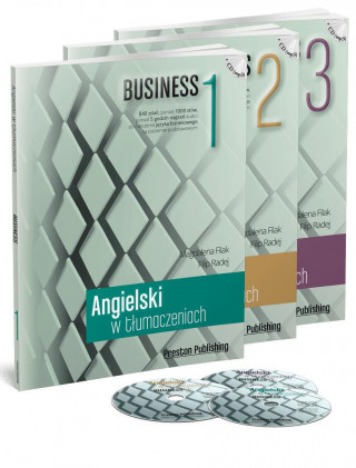 Angielski w tlumaczeniach. Business komplet 1-3 + CD