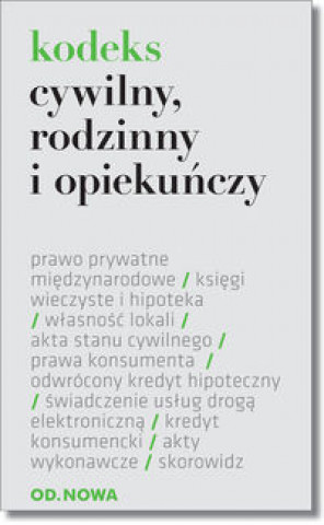 Kodeks cywilny, rodzinny i opiekunczy