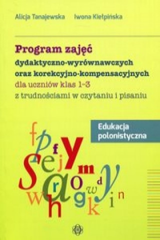Program zajec dydaktyczno-wyrownawczych oraz korekcyjno-kompensacyjnych dla uczniow klas 1-3 Edukacja polonistyczna