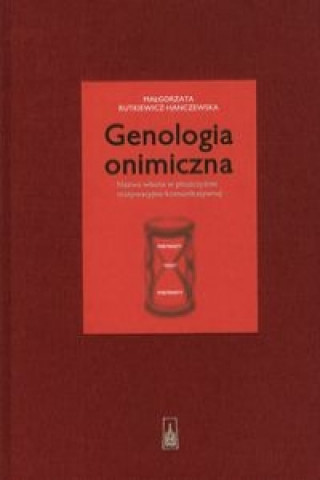 Genologia onimiczna